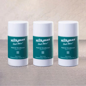 Deodorant Milkman Natural Deodorant Oud Noir 50ml (Pack of 3)