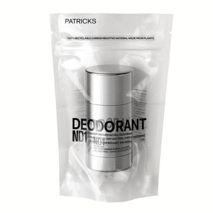 Deodorant Patricks ND1 Natural Deodorant 75g (Pack of 3)