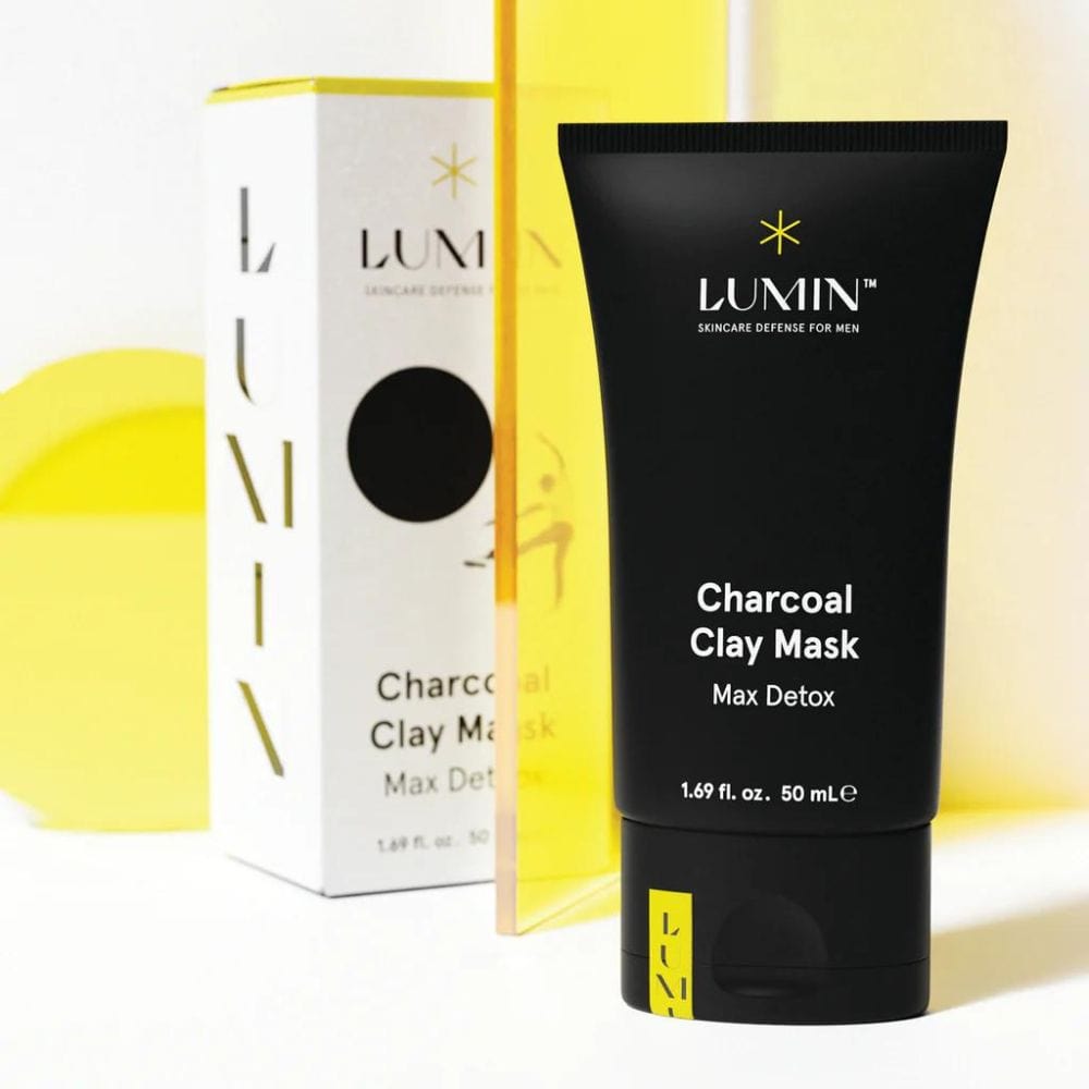 Face Treatment Lumin Charcoal Clay Mask Max Detox 50ml