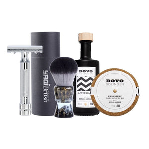 Shaving Kit Style & Swagger Berlin Barber Safety Razor Gift Set