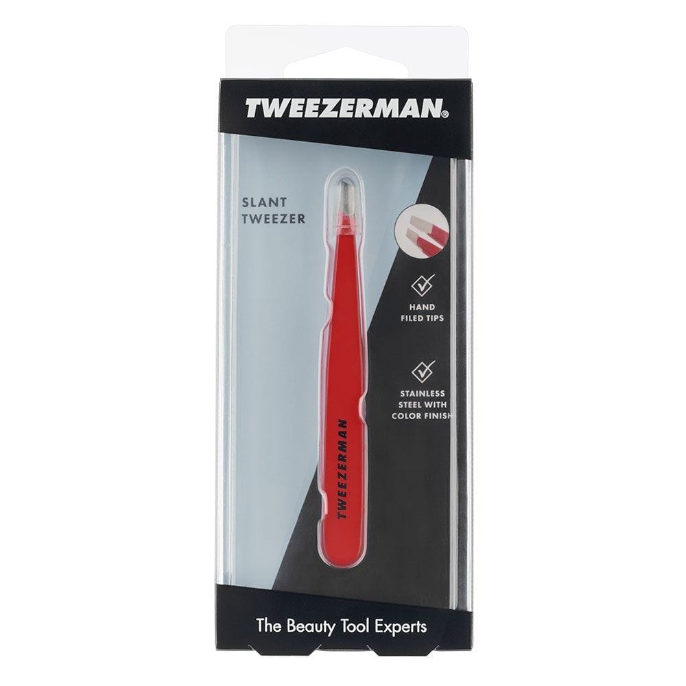 Tweezer Tweezerman Slant Tweezer - Red