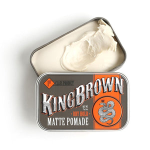 Hair Styling Product King Brown Matte Pomade 75g