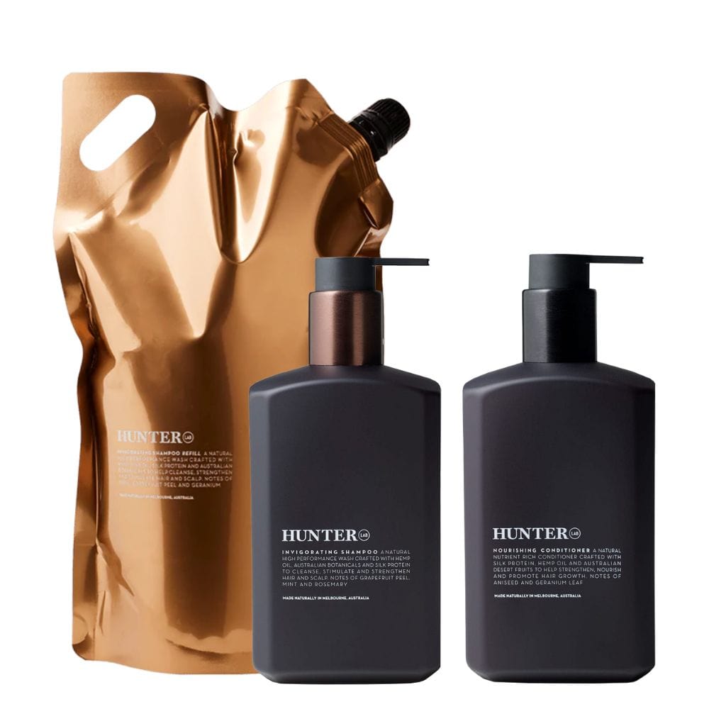 Hunter Lab Hair Care Kit + Shampoo Refill Style & Swagger