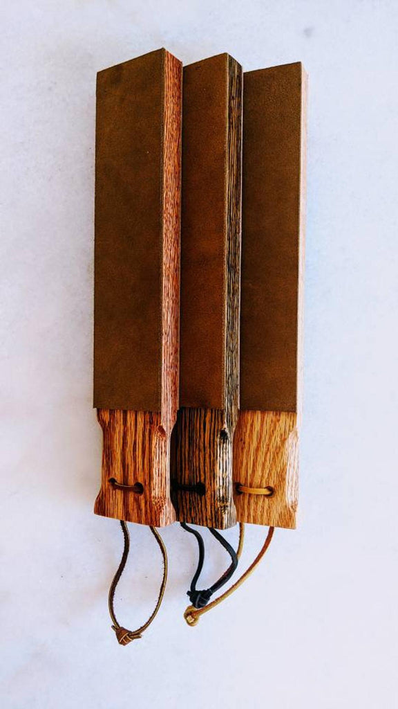 Strop Paddle Strop - High Quality Cowhide - 2 sided