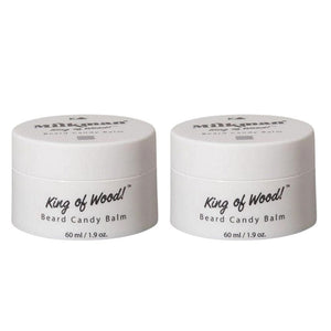 Beard Balm Milkman Beard Balm King of Wood 60ml (Pack of 2)