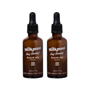 Beard & Moustache Oil Milkman Beard Oil Bay Bounty 50ml (Pack of 2)