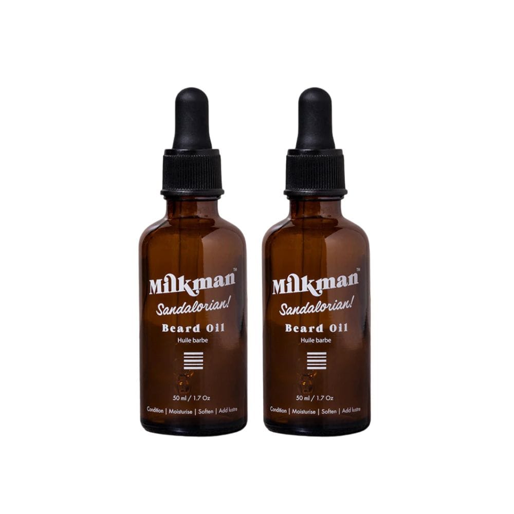 Beard & Moustache Oil Milkman Beard Oil Sandalorian 50ml (Pack of 2)