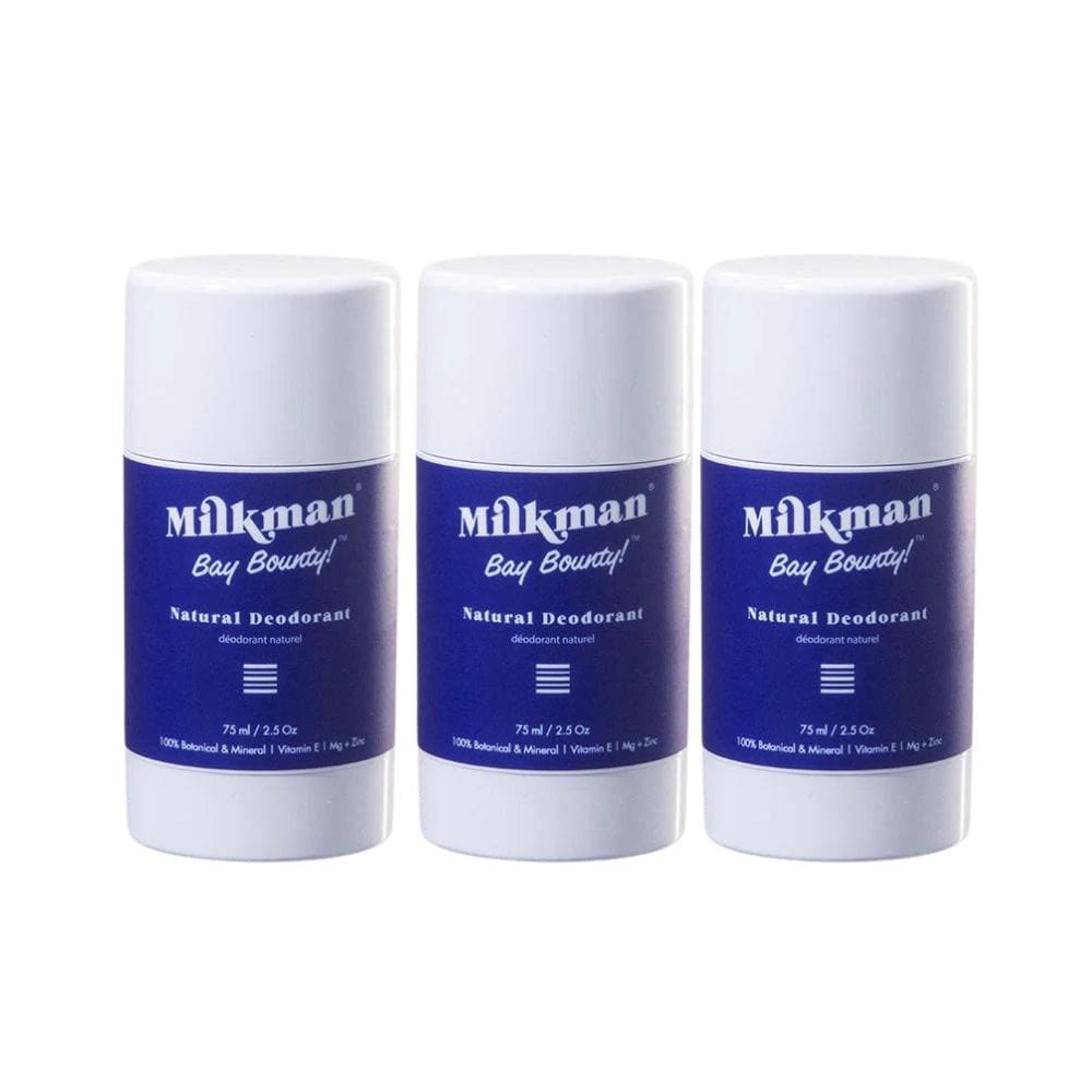 Deodorant Milkman Natural Deodorant Bay Bounty 50ml (Pack of 3)