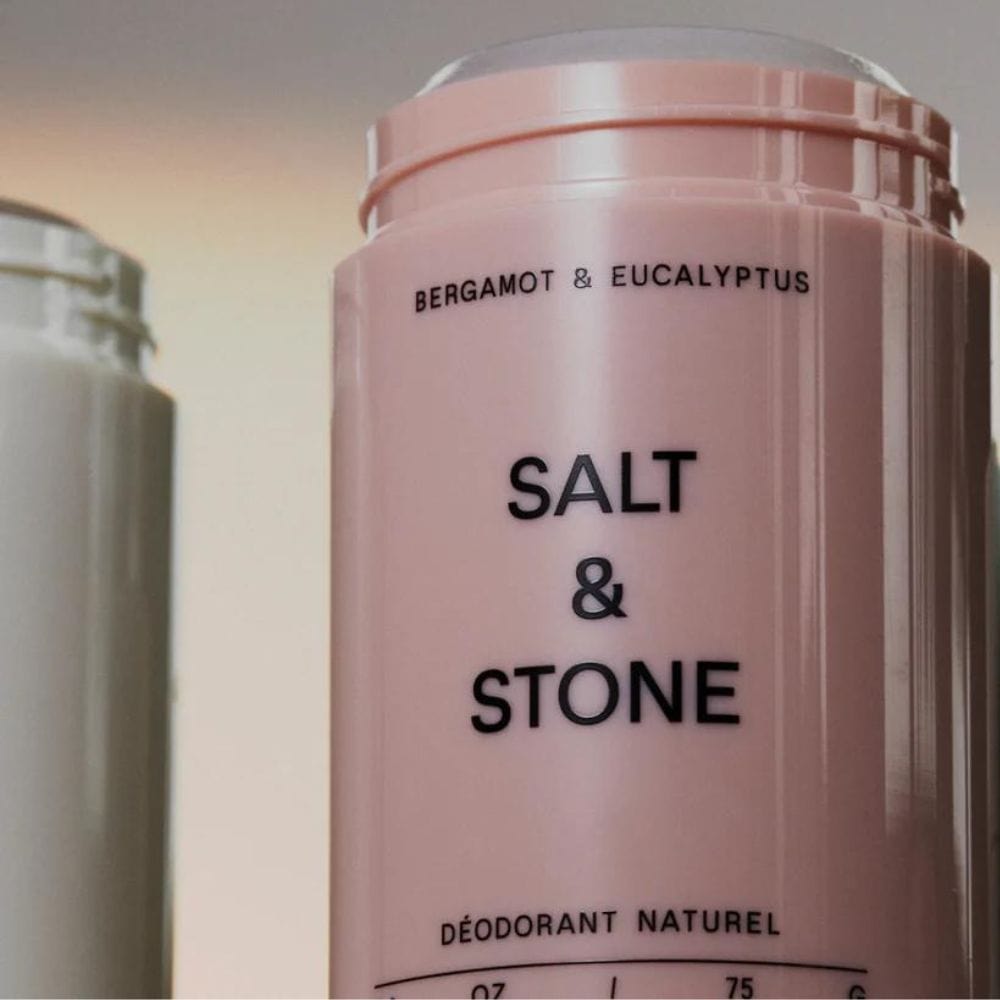 Deodorant Salt & Stone Natural Deodorant Bergamot + Hinoki 75g (Pack of 3)