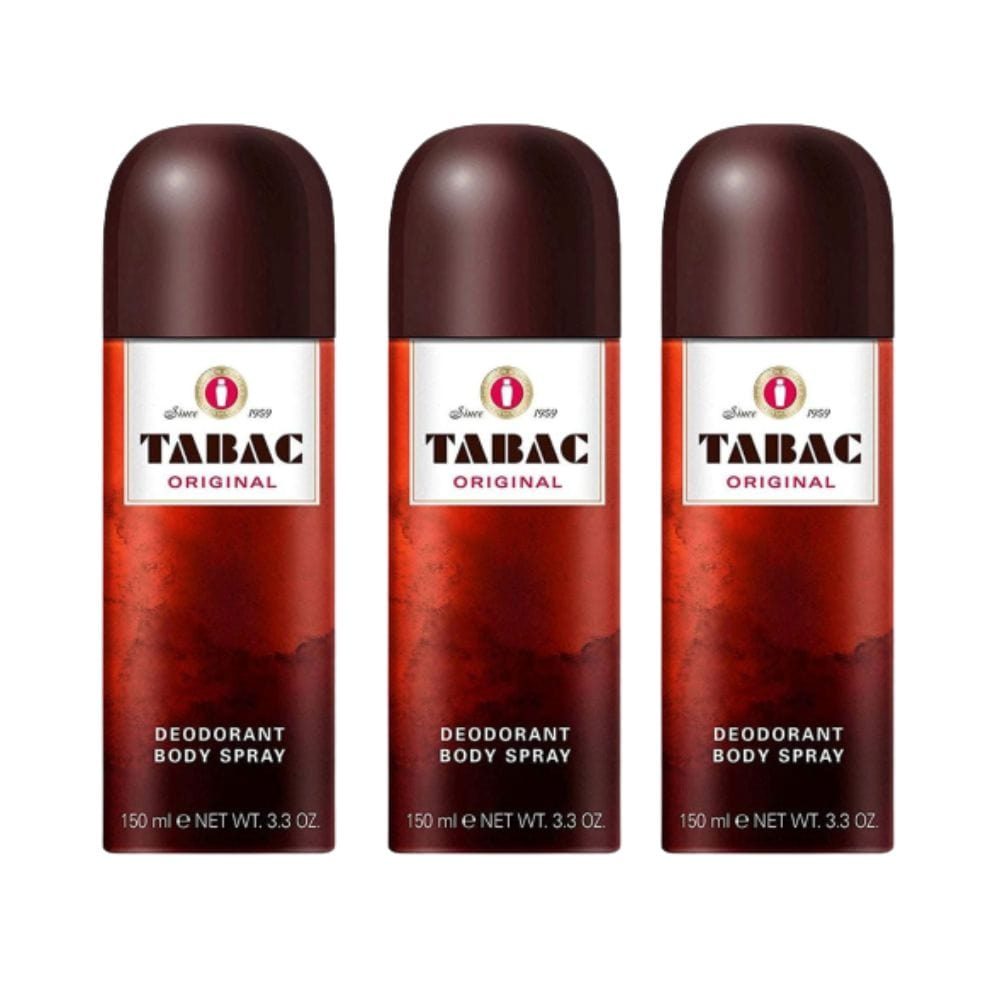Deodorant Tabac Original Body Spray 150ml (Pack of 3)