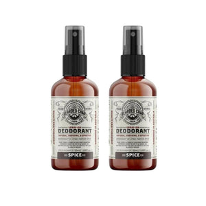 Deodorant The Bearded Chap Spray-On Deodorant Spice 50ml (Pack of 2)