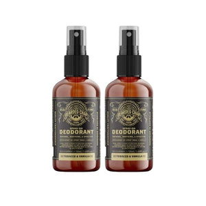 Deodorant The Bearded Chap Spray-On Deodorant Tobacco & Vanilla 50ml (Pack of 2)