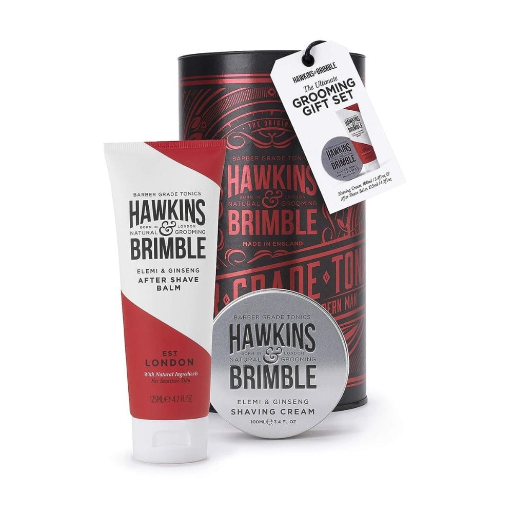 Face Kit Hawkins & Brimble Grooming Gift Set (Red)