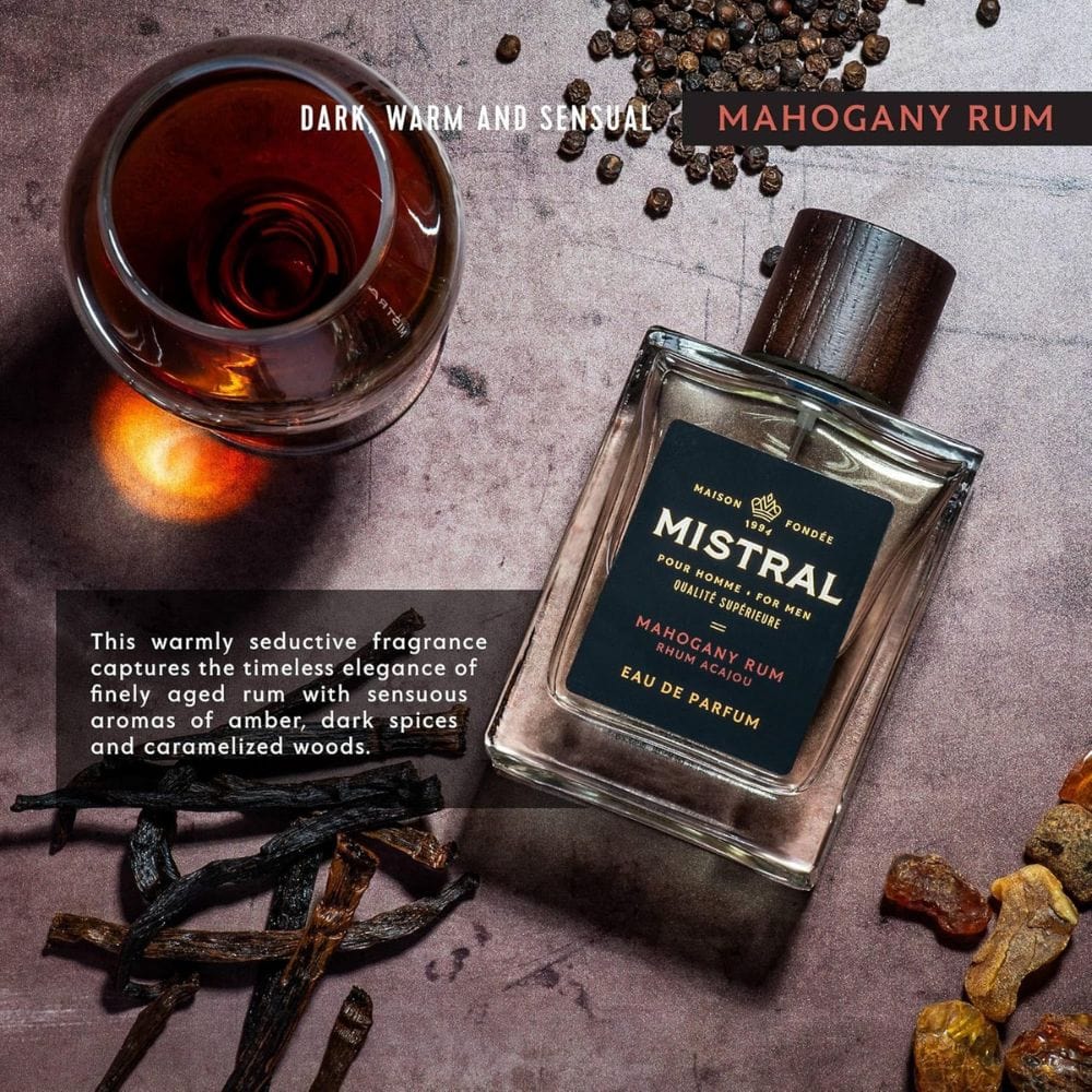 Fragrance Mistral Mahogany Rum Eau de Parfum 100ml