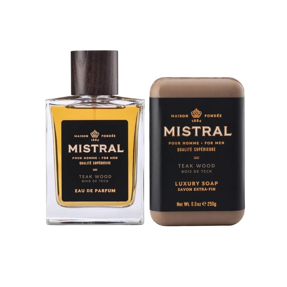 Gift Set Teakwood Mistral Men’s Eau de Parfum & Soap Gift Set