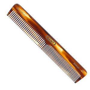 Hair Brush Kent Brushes Handmade 154mm Pocket Comb Thick/Fine Hair