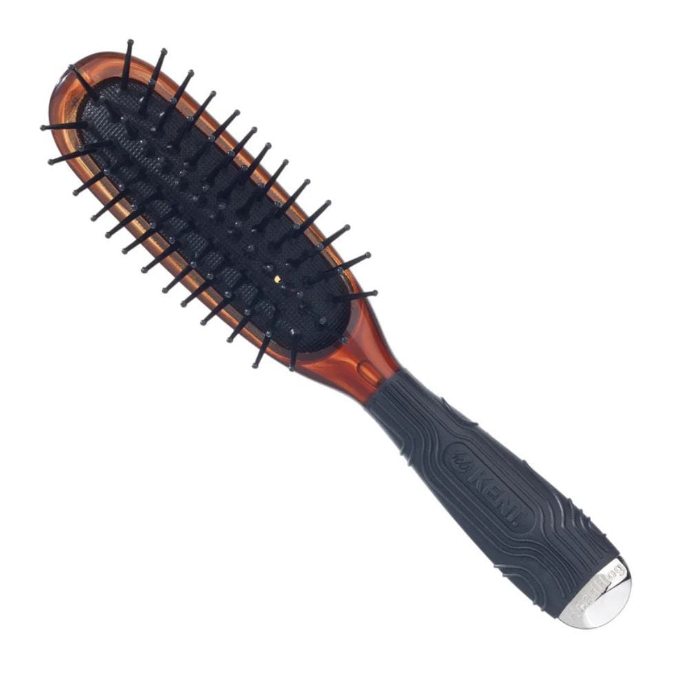 Hair Brush Kent Brushes Tortoiseshell Effect MiniHog Hairbrush