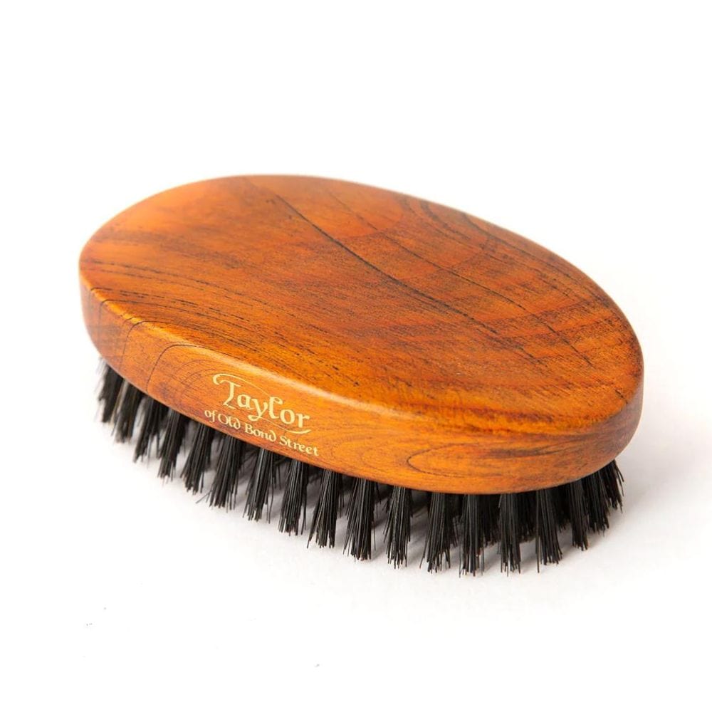 Hair Brush Taylor of Old Bond Street Dark Wood Military Hairbrush