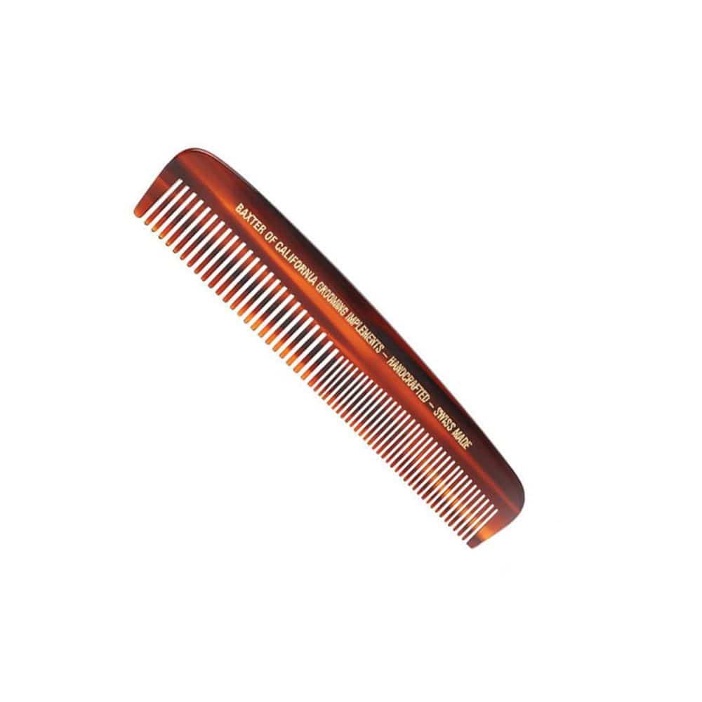 Hair Comb Baxter of California Handcrafted Tortoise Beard Comb