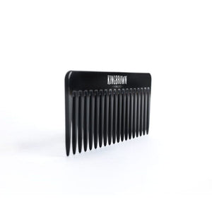 Hair Comb King Brown Black Texture Comb