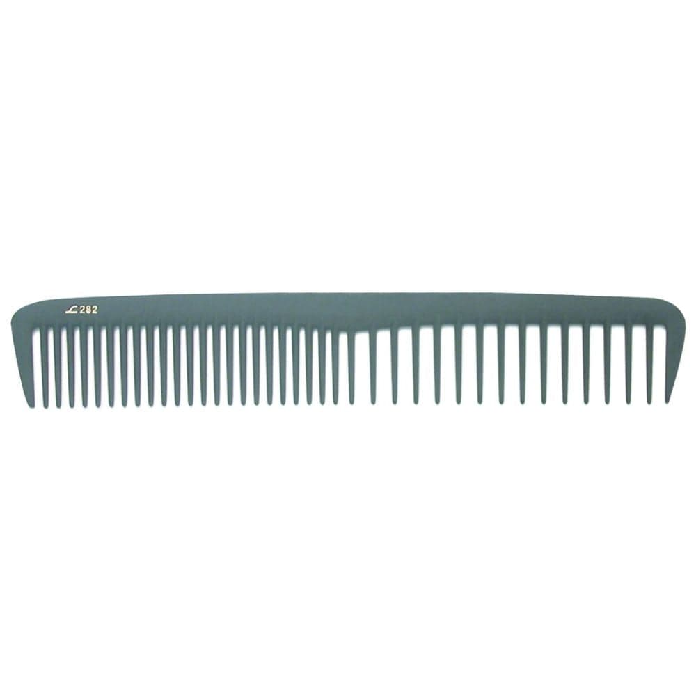 Hair Comb Leader Carbon #282 Wide Teeth Dressing Comb 7½"