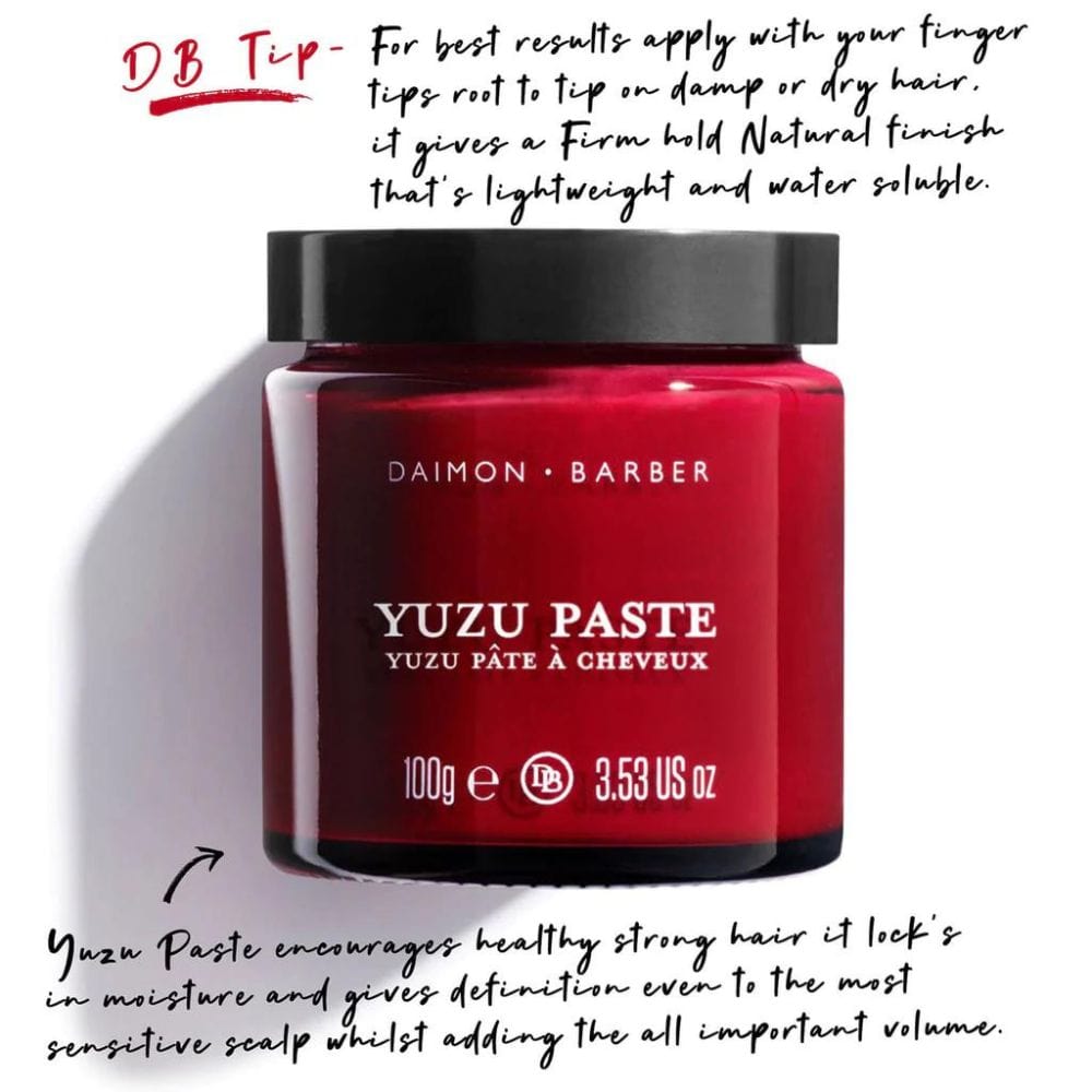 Hair Kit Daimon Barber Texture Tonic Spray + Yuzu Paste Set