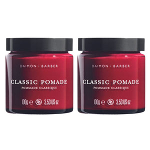 Hair Styling Product Daimon Barber Classic Pomade 100g (Pack of 2)