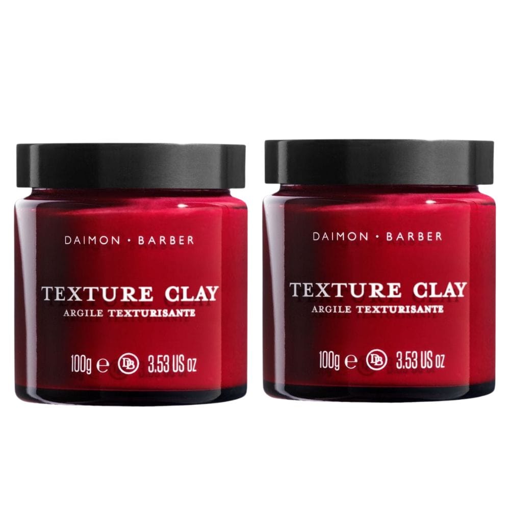 Hair Styling Product Daimon Barber Texture Clay 100g (Pack of 2)