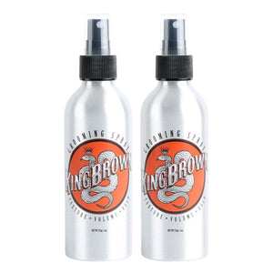 Hair Styling Product King Brown Grooming Spray 177ml (Pack of 2)