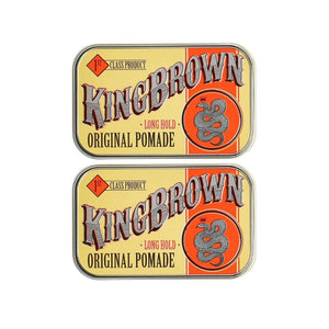 Hair Styling Product King Brown Original Pomade 71g (Pack of 2)