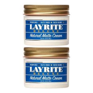 Hair Styling Product Layrite Natural Matte Cream Pomade 120g (Pack of 2)