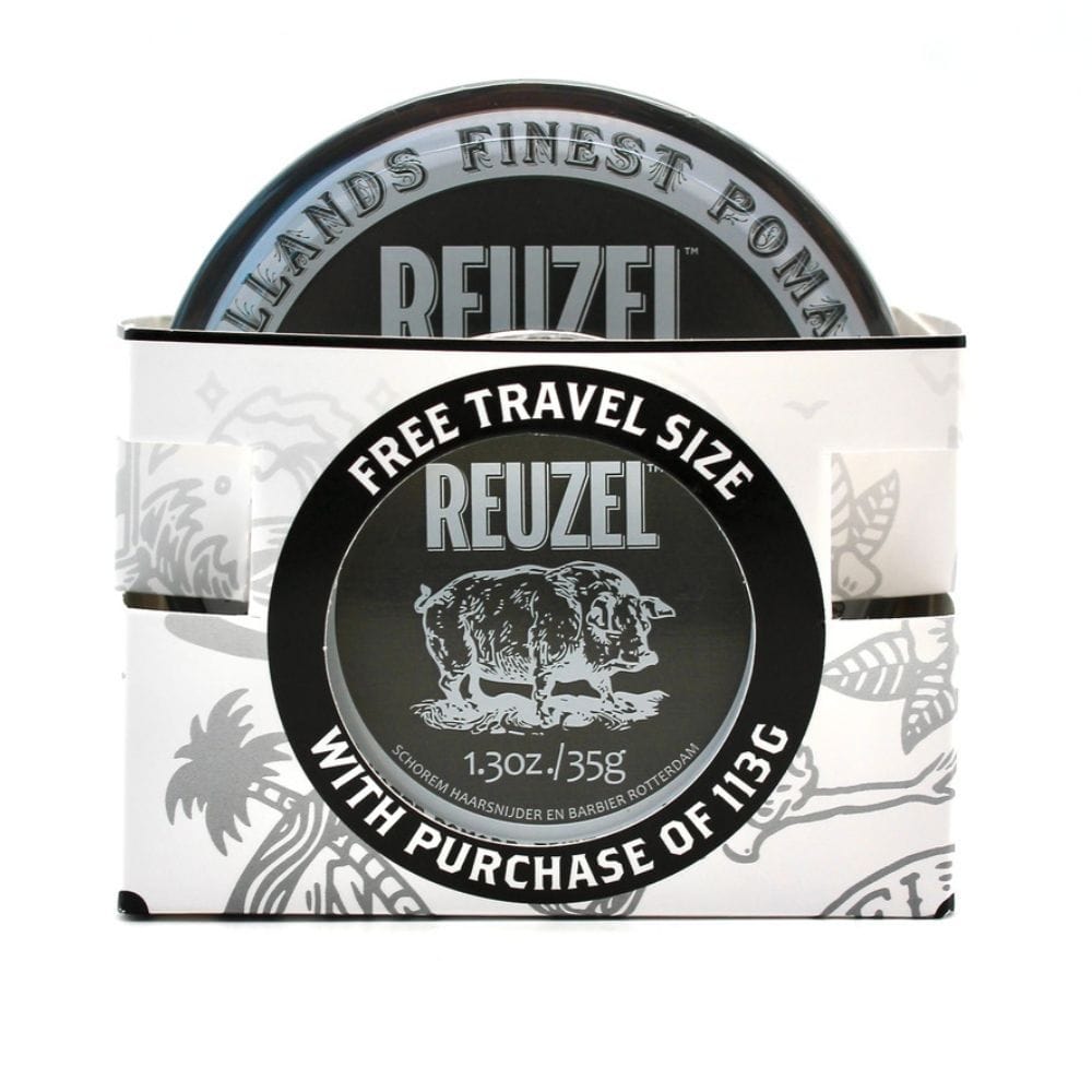 Hair Styling Product Reuzel Extreme Pomade Road Trip 113g + Free Travel Size 35g