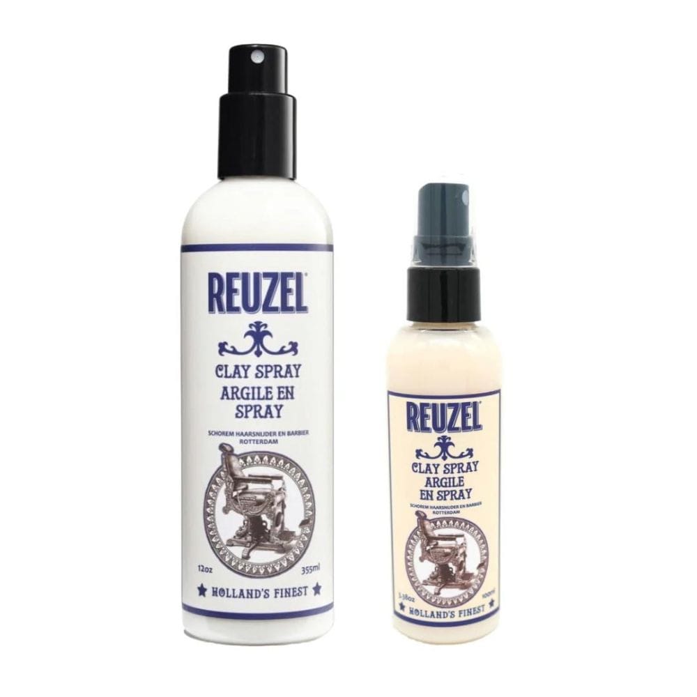 Hair Styling Product Reuzel Summer Splash Clay Spray 355ml + Free Travel Size 100ml