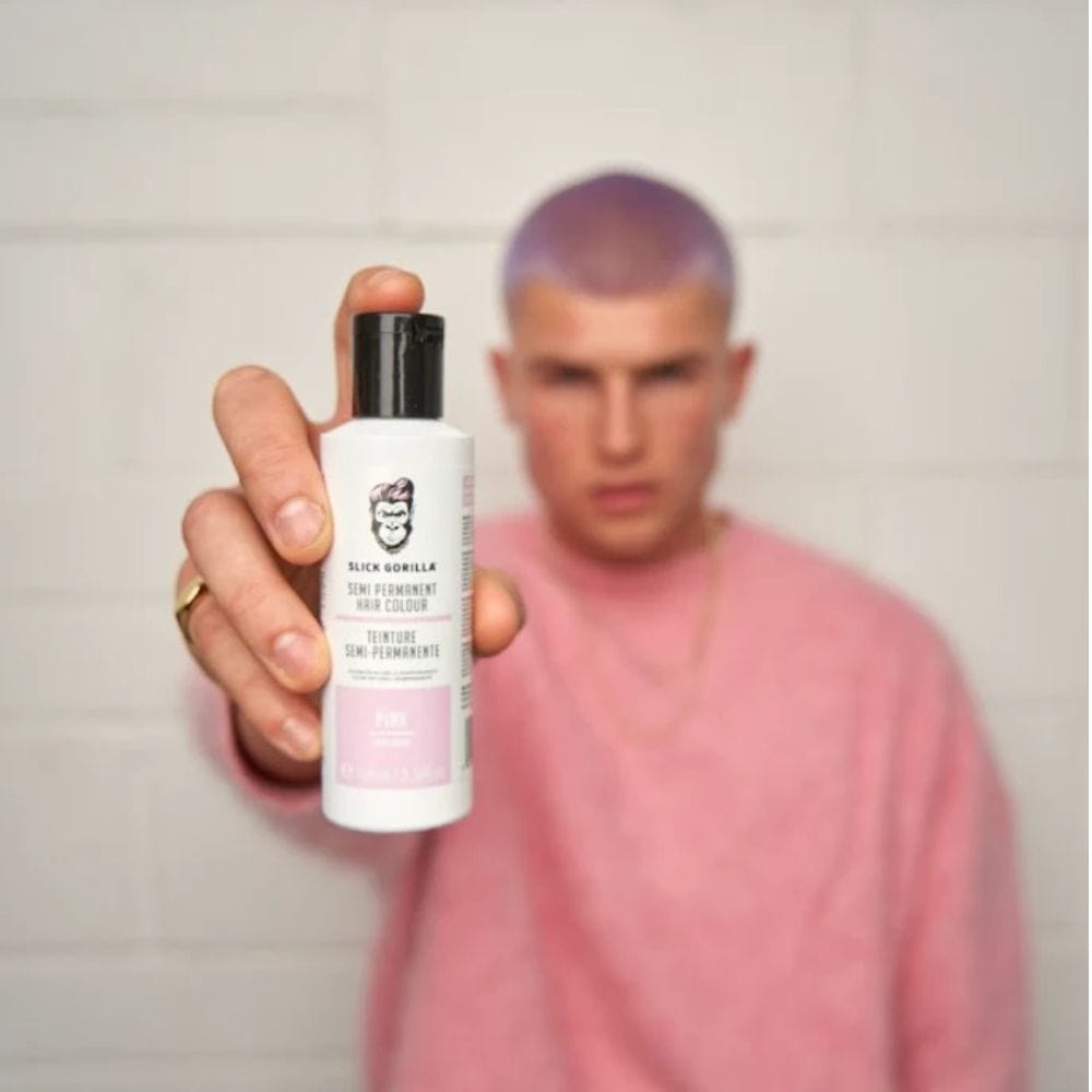 Hair Styling Product Slick Gorilla Hair Colour Pink 100ml