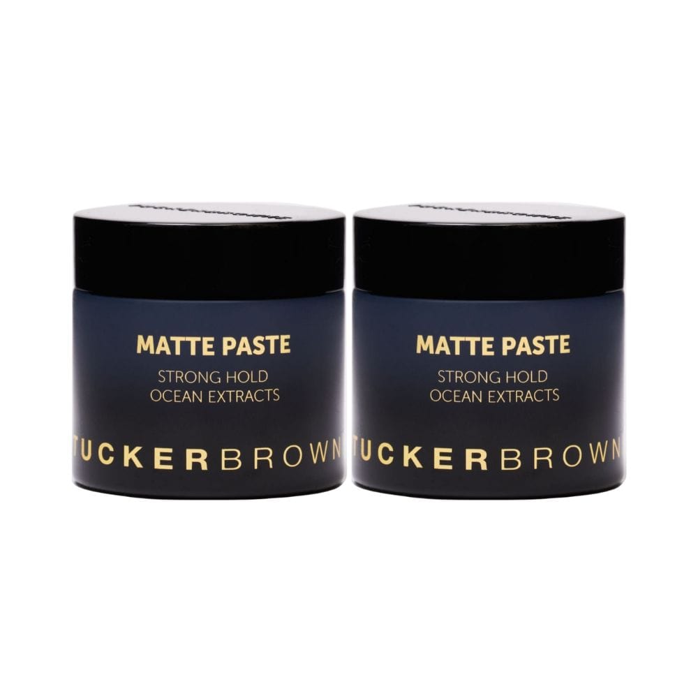 Hair Styling Product Tucker Browne Matte Paste Strong Hold 60g (Pack of 2)