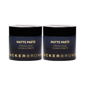 Hair Styling Product Tucker Browne Matte Paste Strong Hold 60g (Pack of 2)