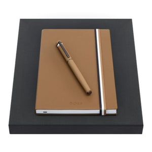 Hugo Boss A5 Notebook & Rollerball Pen Set