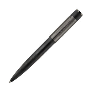 Hugo Boss Ballpoint Pen Gear Ribs Black