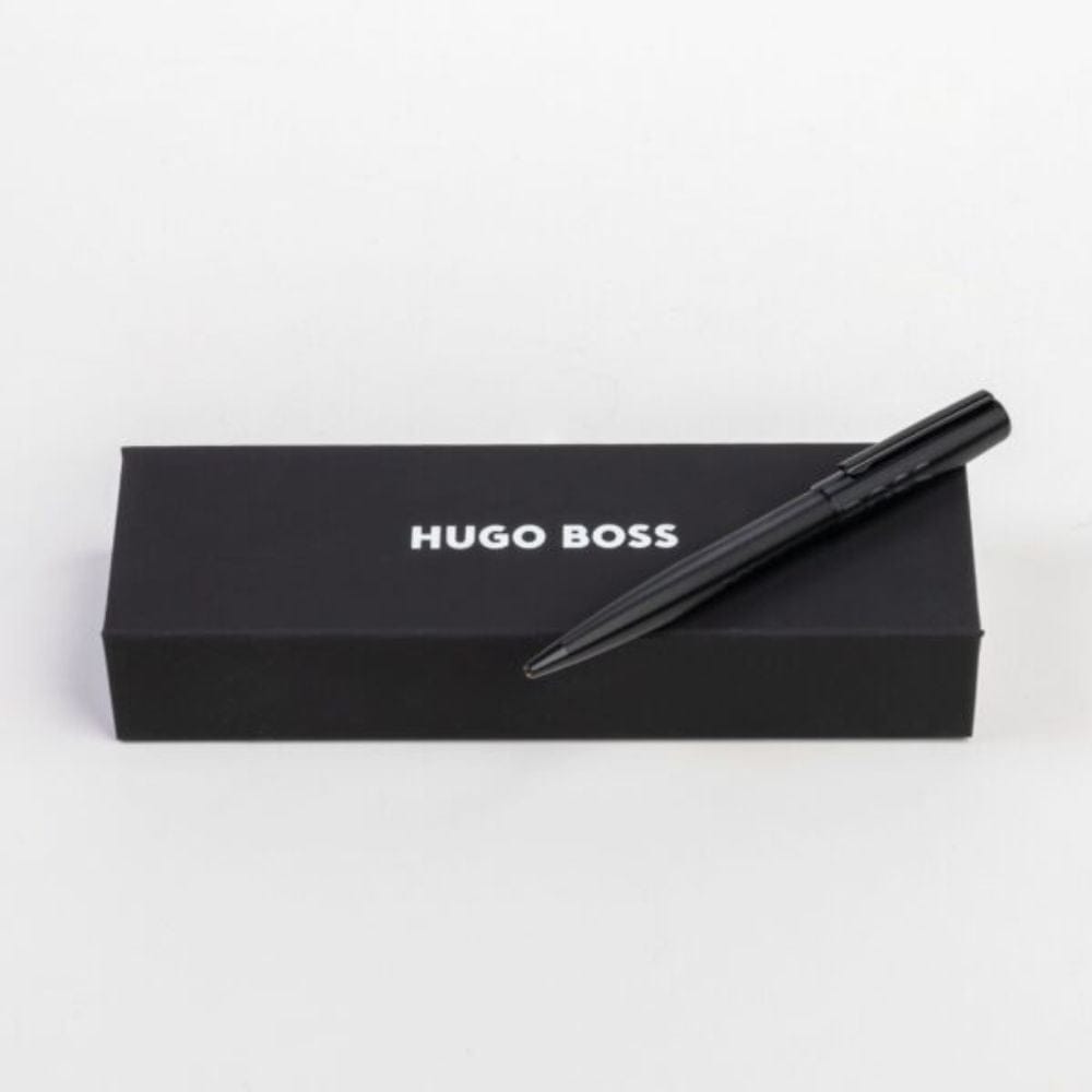 Hugo Boss Ballpoint Pen Label Black