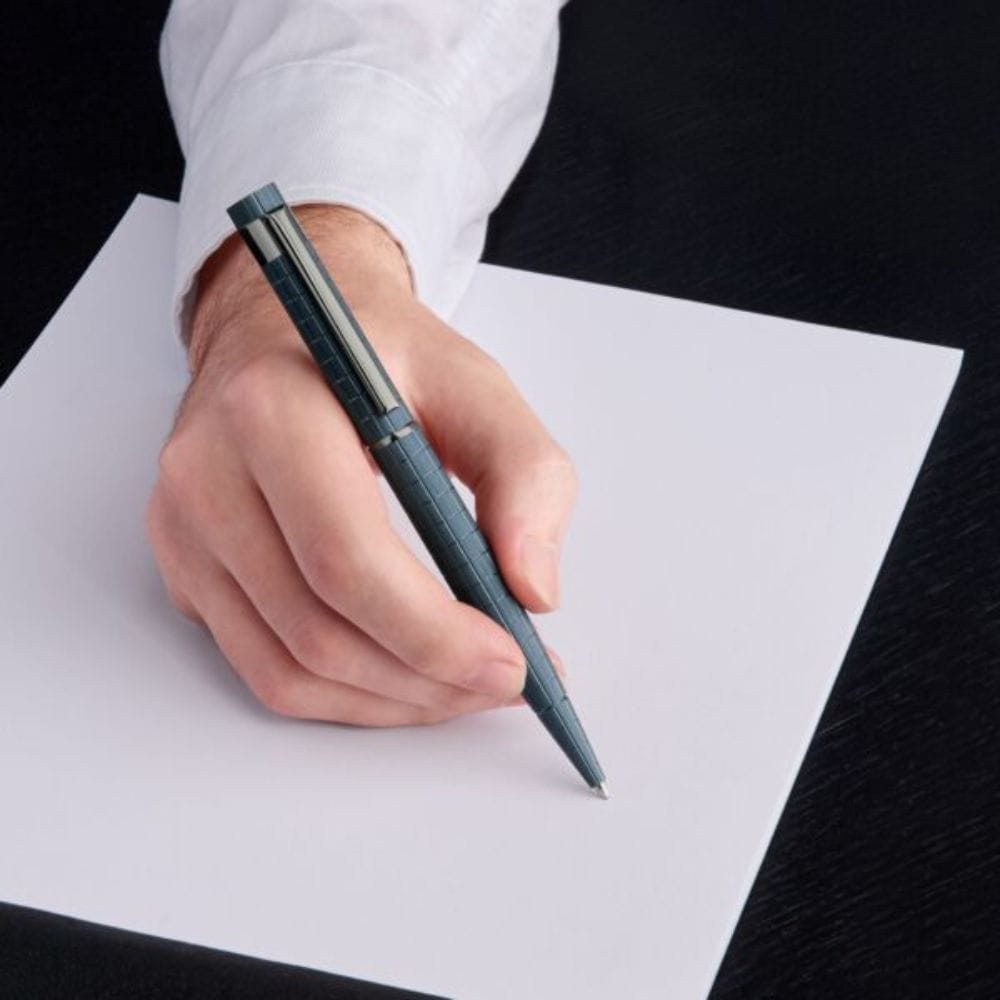 Hugo Boss Ballpoint Pen Loop Bauhaus Navy