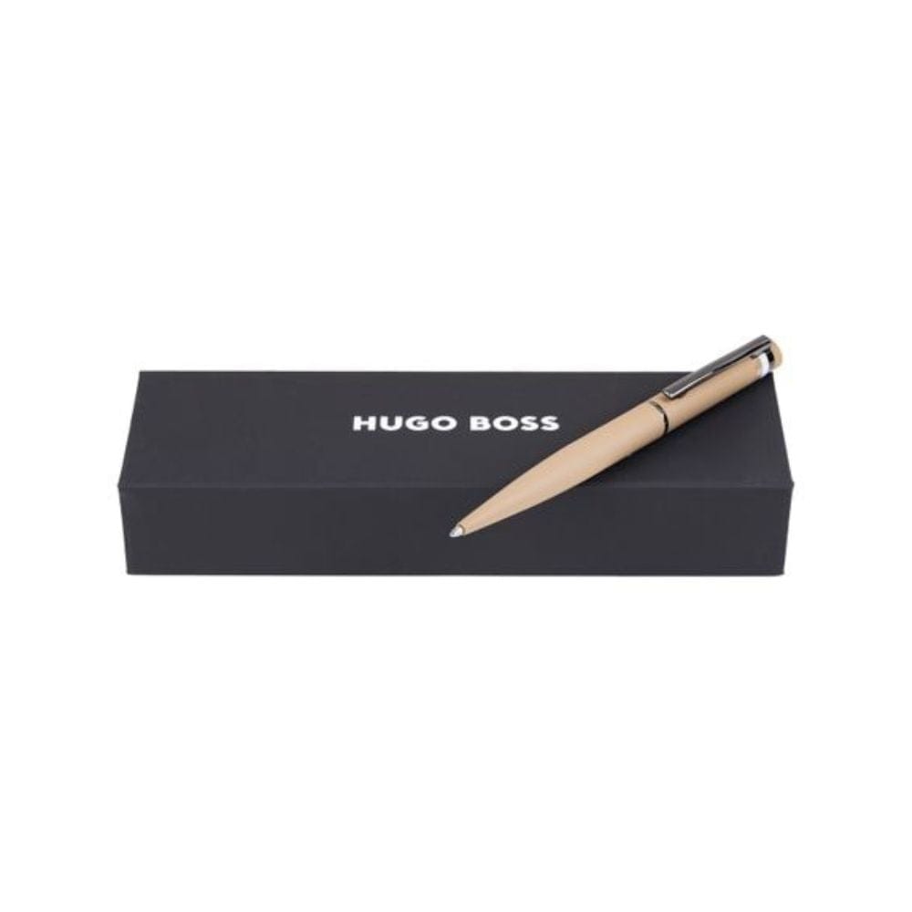 Hugo Boss Ballpoint Pen Loop Camel Iconic