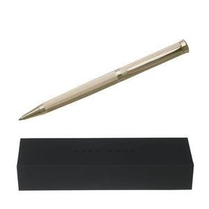 Hugo Boss Ballpoint Pen Sophisticated Gold Diamond