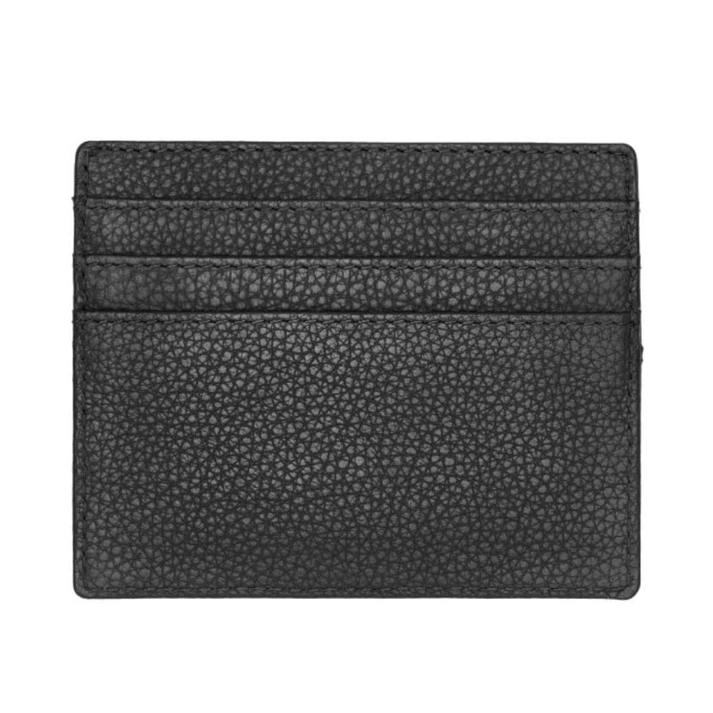 Hugo Boss Leather Card holder Classic Grained Black