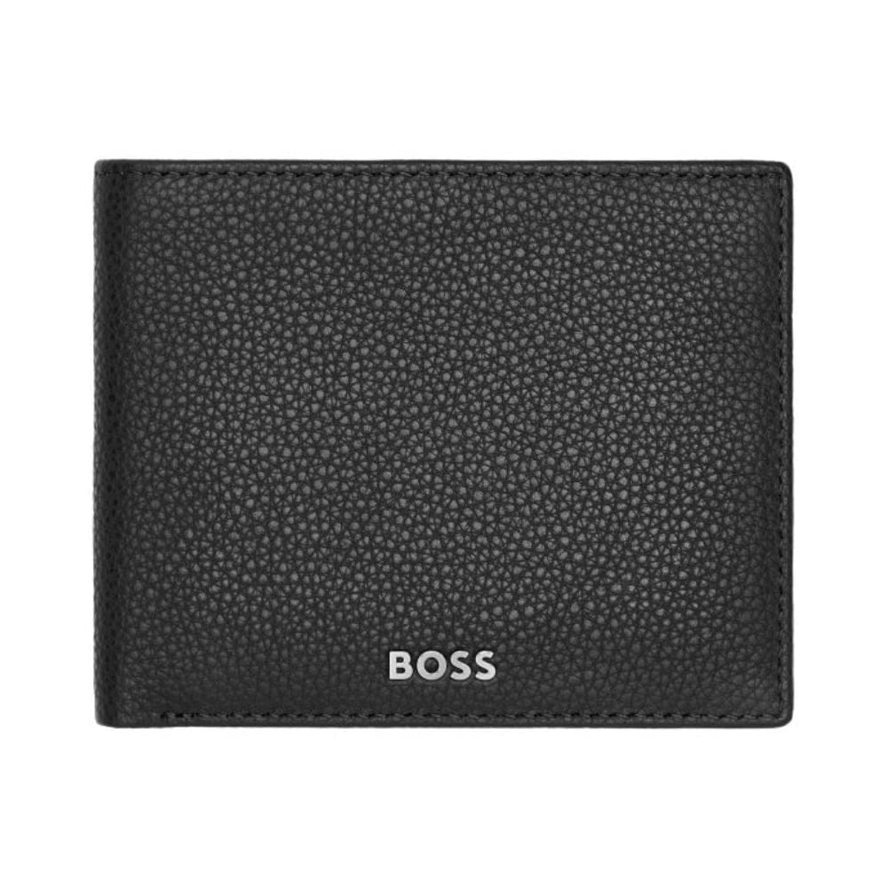 Hugo Boss Leather Wallet Classic Grained Black