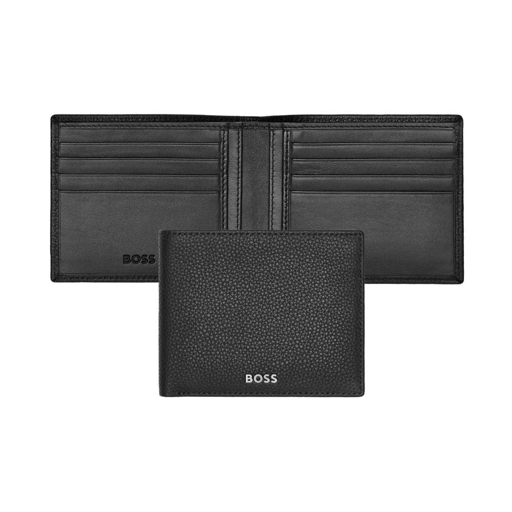 Hugo Boss Leather Wallet Classic Grained Black
