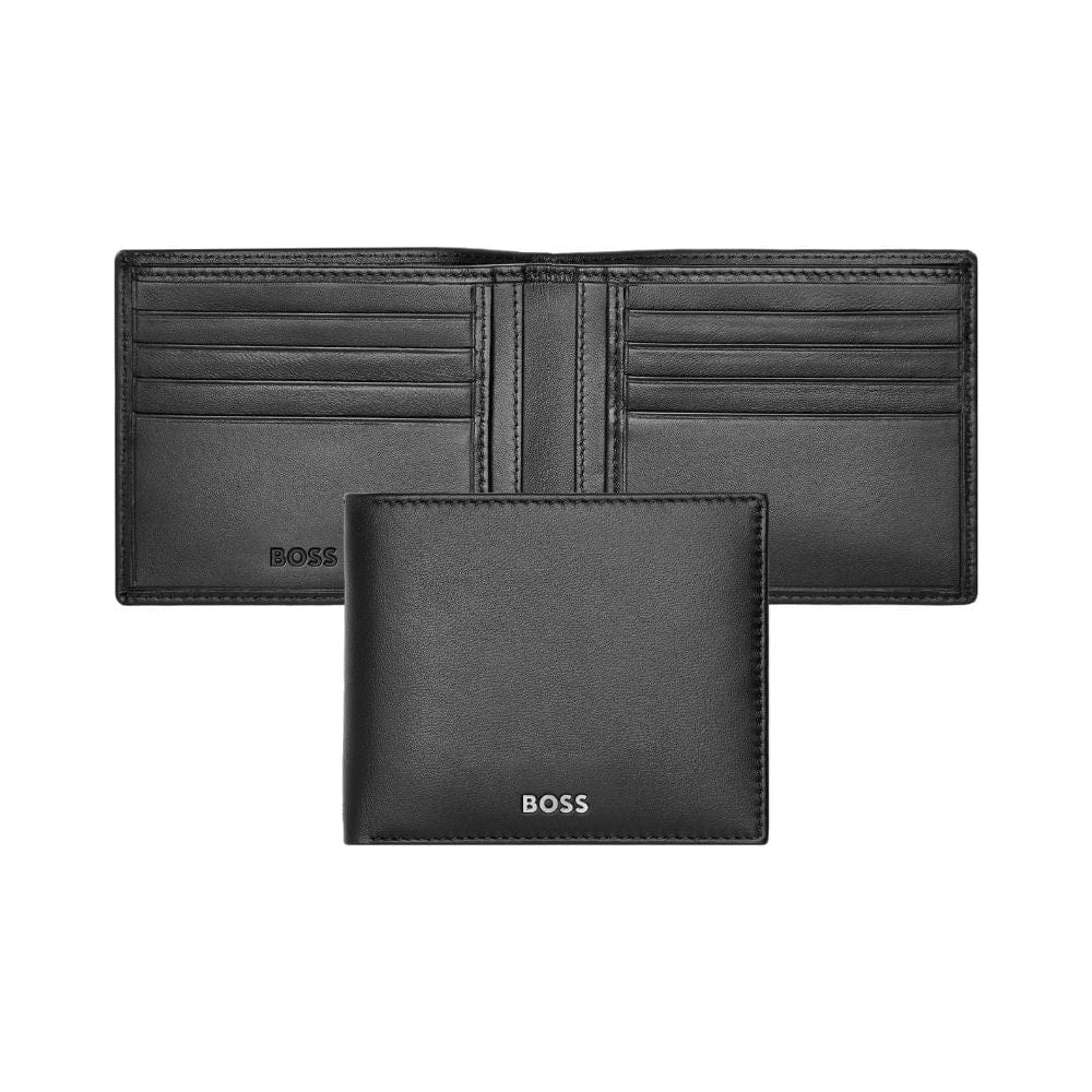 Hugo Boss Leather Wallet Classic Smooth Black