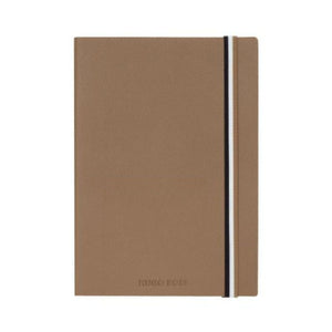 Hugo Boss Notebook A5 Iconic Camel Lined