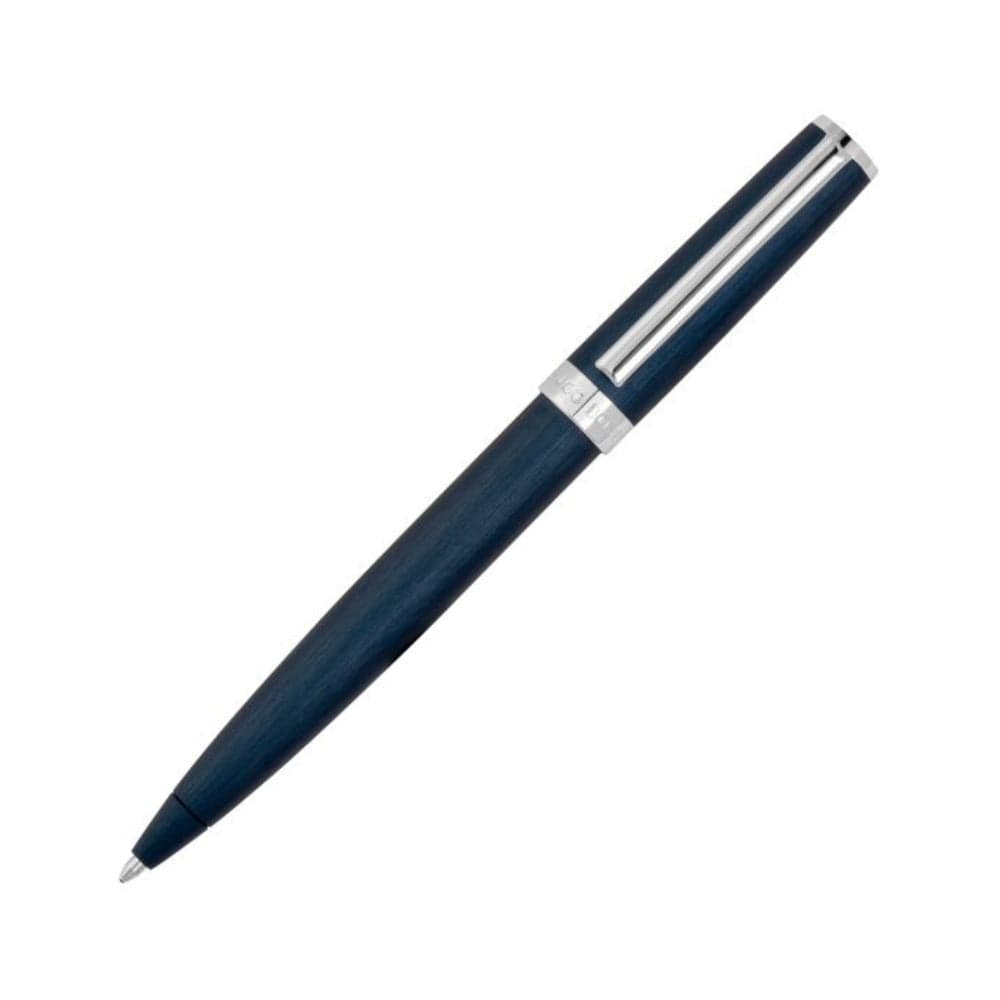 Pen Hugo Boss Ballpoint Pen Gear Brushed Navy