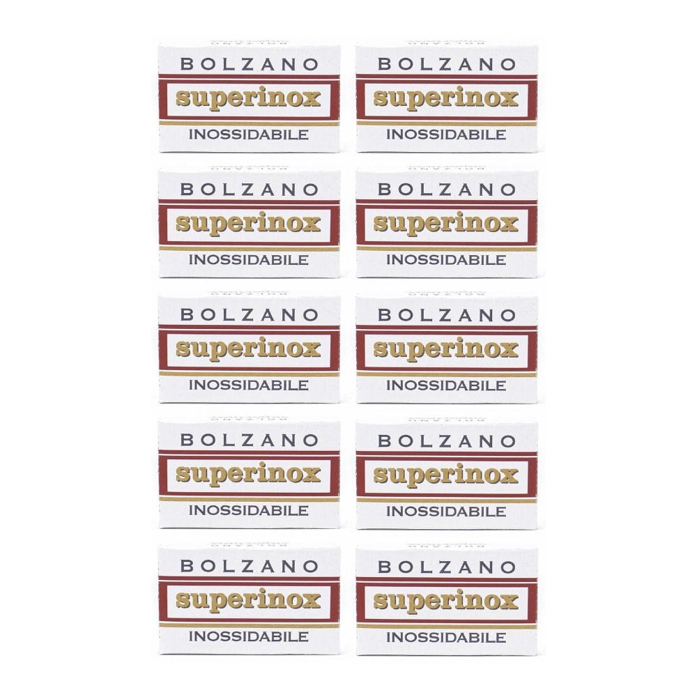 Razor Blade Bolzano Superinox DE Razor Blades (Pack of 50)