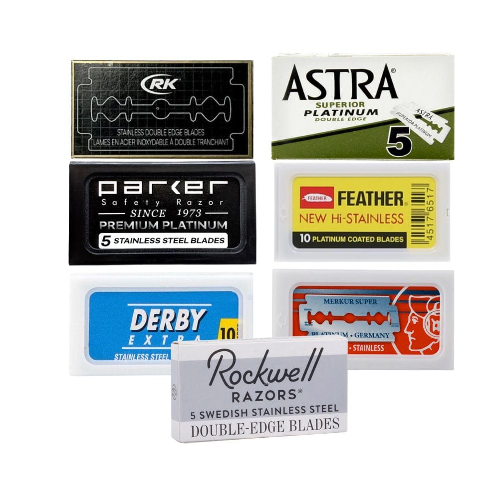 Double Edge Blade Sampler 50 – Style & Swagger